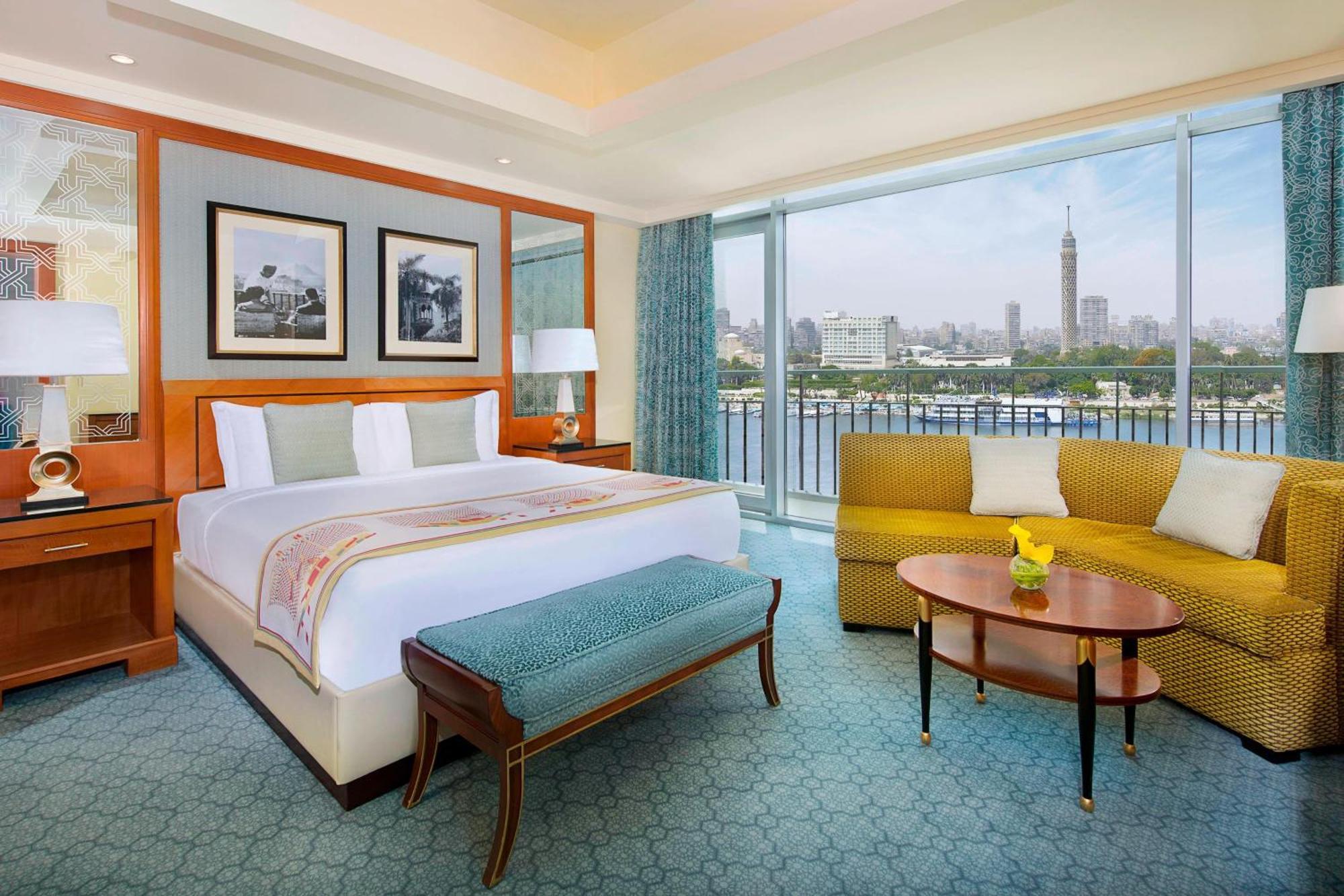 The Nile Ritz-Carlton, Cairo Hotel Exterior photo A room at the hotel